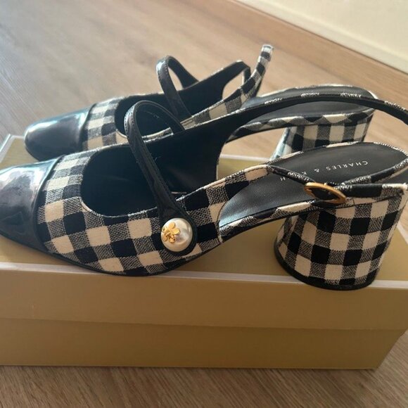 Charles&Keith Size 41 block heels - Picture 2 of 3